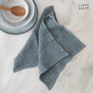 Linen Tales Linen Cloth set of 2 - Blue Fog